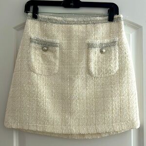 Zara Tweed Mini Skirt